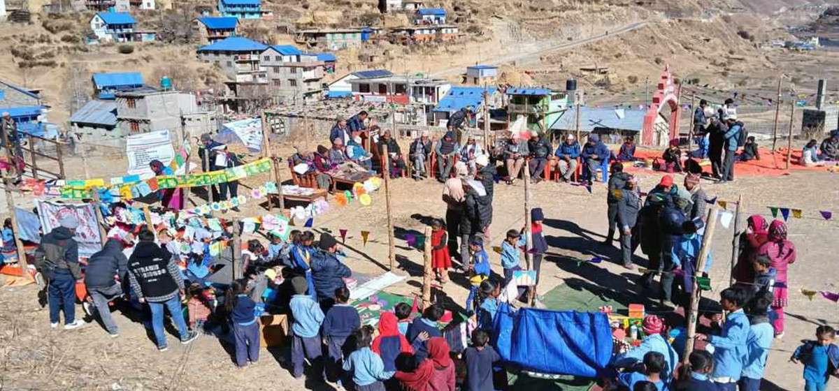 शैक्षिक गुणस्तर सुधारका लागि तातोपानीमा पढाइ मेला