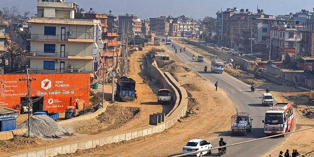 सूर्यविनायक–धुलिखेल सडक तीव्रगतिमा निर्माणको माग