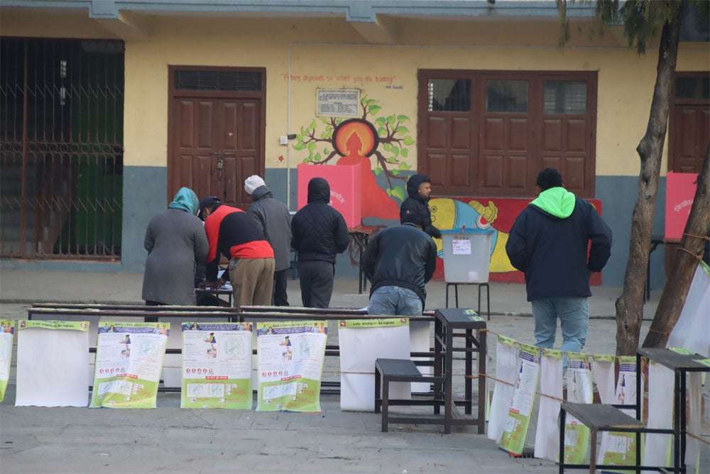 स्थानीय तह उपनिर्वाचनः ४१ पदका लागि मतदान सुरु