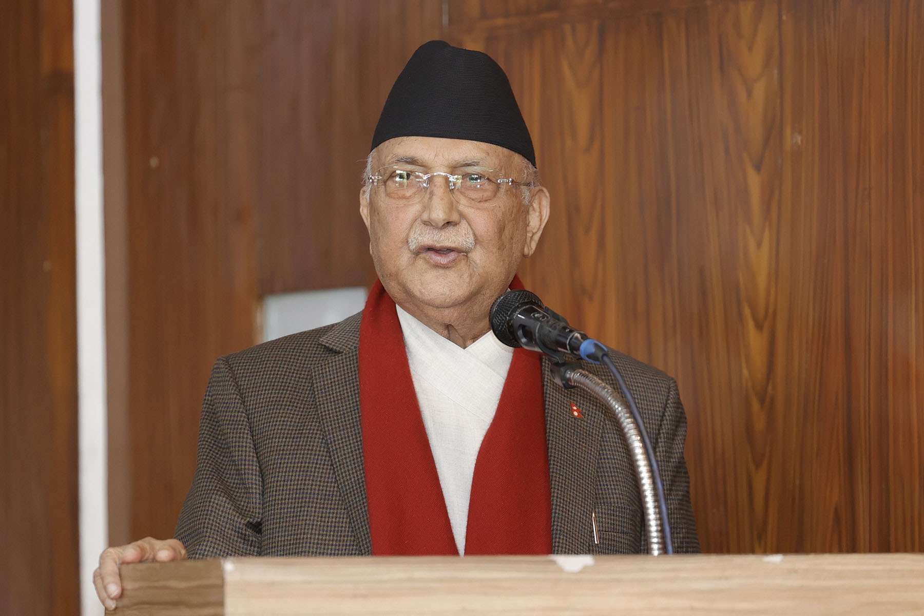 राजनीतिक स्थायित्व र सुशासन कायम गर्न नयाँ सरकार गठन भएको होः प्रधानमन्त्री