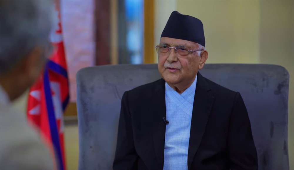विद्या भण्डारीलाई पार्टीको नेतृत्व हस्तान्तरण गर्न सकिने अवस्था छैन- ओली