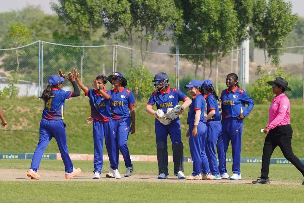 महिला यु–१९ एसिया कपः पाकिस्तानले नेपाललाई दियो एक सय पाँच रनको लक्ष्य