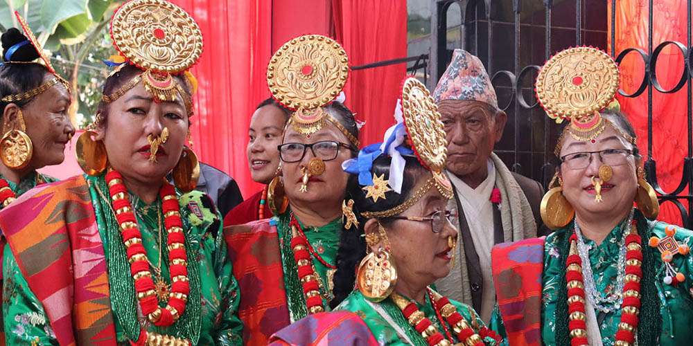 लिम्बू समुदायले चासोक तङनाम पर्व मनाउँदै