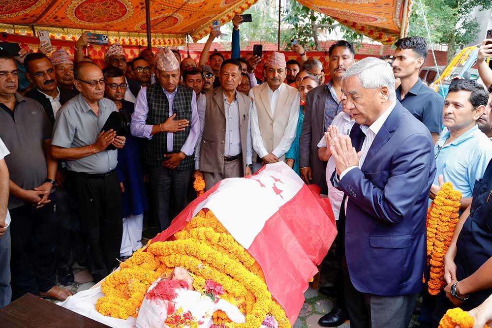 काँग्रेसले नेता शास्त्रीको निधनमा तीन दिन शोक मनाउने