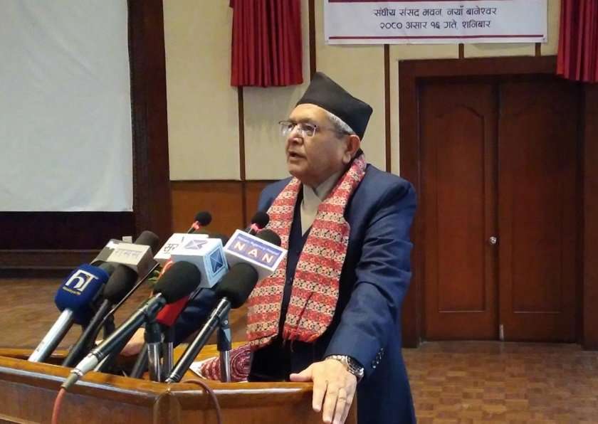 संसदीय पत्रकारको भूमिका महत्वपूर्णः  सभामुख घिमिरे