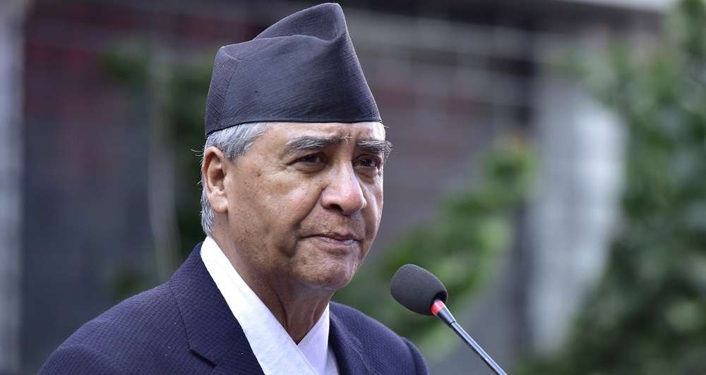 एनआरएन अध्यक्षद्वारा सभापति देउवाको ध्यानाकर्षण